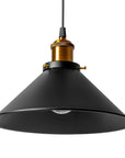 LAMPA SUFITOWA WISZĄCA PORTO APP017-3CP Czarna