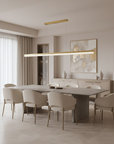 Lampa Wisząca Led App1697-cp 200 Cm Złota Szczotkowana 7