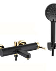 Bateria wannowa REA Polo czarno złota Black Gold