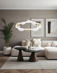 Lampa Wisząca Led G010-cp Biały/złoty 6