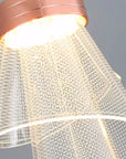 Lampa Ścienna Kinkiet APP1766-1W Różowe Złoto 3