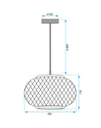 Lampa Wisząca Boho APP1247-1CP