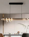 Lampa Wisząca Led Lhj040-cp 120 Cm Czarna 2