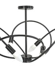Lampa 4 APP1093-4C Czarna 8