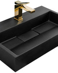 UMYWALKA KONGLOMERATOWA NABLATOWA GOYA BLACK MAT 60CM