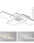 Lampa sufitowa nowoczesna LED + PILOT APP660 Biała
