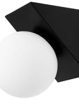 LAMPA ŚCIENNA KINKIET APP1227-1W Czarna