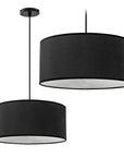 Lampa Wisząca 40cm APP623-1CP Czarna