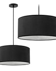 Lampa Wisząca 40cm APP623-1CP Czarna