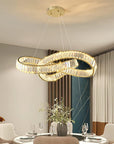 Lampa Sufitowa Wisząca Led App1538-cp Gold 2