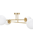 Lampa Sufitowa APP1248-4CP Złota