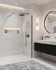 Kabina prysznicowa Walk-In Rea Flexi Transparent / Tytan 120 3