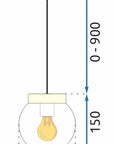 Lampa Wisząca APP1151-1CP 8