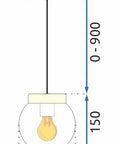 Lampa Wisząca APP1151-1CP
