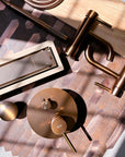 Odpływ Liniowy Rea Neox Brush Copper 50 7