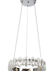 Kryształowa Lampa Sufitowa LED APP1041-CP + pilot 3