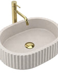 Umywalka nablatowa Rea Margaret Beige 4