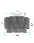 Lampa Sufitowa APP1838-1F 6