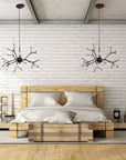 Lampa wisząca drzewko 27 APP590-CP Czarna