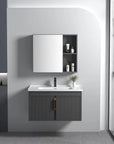 Zestaw Mebli Łazienkowych Z Umywalką Astor 60cm Szary 1