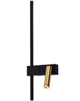 LAMPA ŚCIENNA KINKIET APP1439-W PRAWY BLACK GOLD