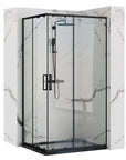 Kabina prysznicowa Rea Punto 80x100 Czarna