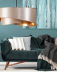 Lampa Wisząca 50cm APP970-1CP Beżowa