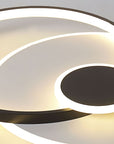 Lampa sufitowa APP1709-C plafon LED Czarny + pilot 5