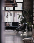 Lampa Wisząca APP1125-3CP Black Gold
