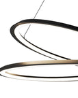 Lampa Wisząca APP1194-CP Czarna