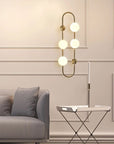 LAMPA ŚCIENNA KINKIET APP1144-4W złota