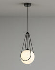 Lampa Sufitowa Wisząca APP1792-1CP 20cm Czarna 8