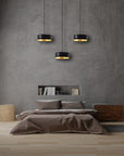 Lampa Wisząca APP1333-1CP BLACK GOLD 5