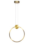 LAMPA SUFITOWA WISZĄCA LED APP1394-CP OLD GOLD 30cm