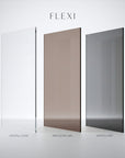 Kabina prysznicowa Walk-In Rea Flexi Grey / Chrome 80 8