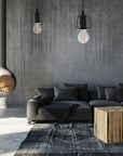 Lampa sufitowa wisząca w stylu loft APP595-1CP Czarna 6