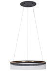 Lampa Wisząca LED APP1191-CP 40cm Czarna 3
