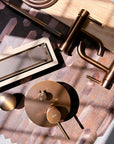 Odpływ Liniowy Rea Neox Brush Copper 80 7