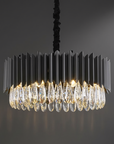 Lampa sufitowa wisząca APP1657-8CP Czarna 3