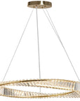 KRYSZTAŁOWA LAMPA SUFITOWA LED APP1202-CP