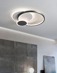 Lampa sufitowa APP1709-C plafon LED Czarny + pilot 4