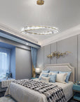 KRYSZTAŁOWA LAMPA SUFITOWA LED APP1064-1CP
