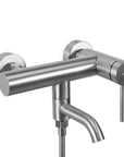 Bateria wannowa REA Clif Nikiel szczotkowany Inox 2