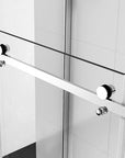 Drzwi prysznicowe Rea Nixon-2 120 Chrome Lewe