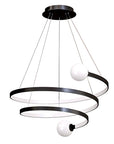 Lampa Wisząca Led Lhj029-cp Czarna 1
