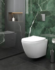 Misa WC podwieszana REA Carlo Lux Rimless z funkcją bidetu 7