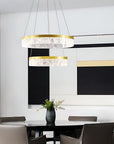 Lampa Wisząca Led Lhj049-cp2 Złota 4