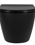 Misa WC podwieszana Rea Carlo Mini Tornado NF CZARNA MATOWA 3