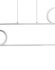 Lampa Sufitowa Wisząca LED APP810-CP CHROM + pilot