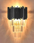 Lampa kryształowa kinkiet 312357 Czarna